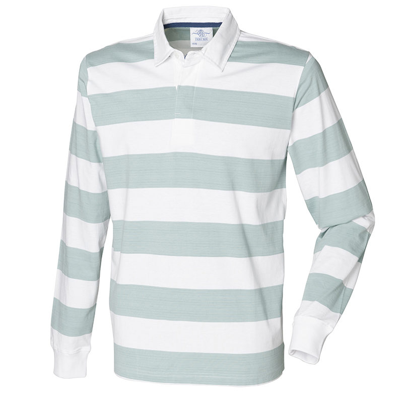 Striped rugby shirt