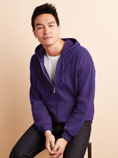 Gildan Adult Full Zip Hooded Sweatshirt