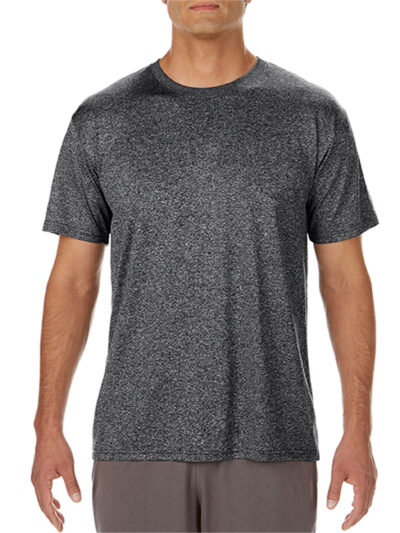 Gildan Performance® Adult Core T-Shirt Heather Sport Black