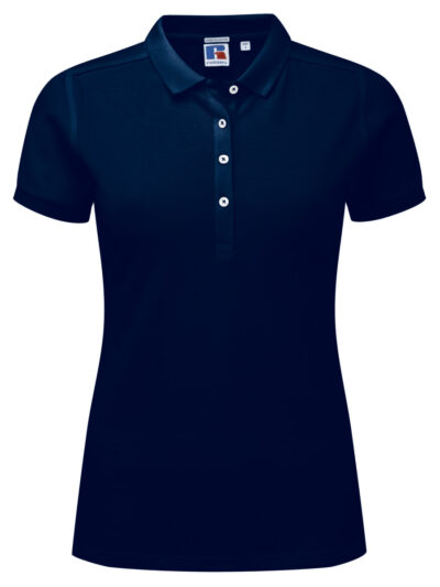 Russell Ladies' Stretch Polo (566F)