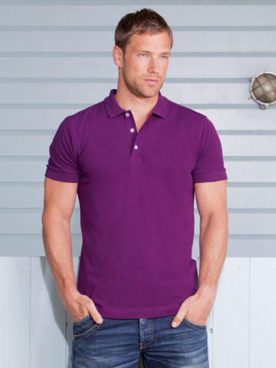 Russell Men's Stretch Polo