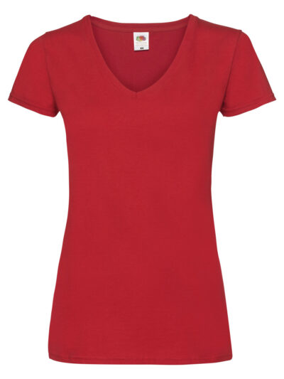 Fruit Of The Loom Ladies' Valueweight V-Neck T-Shirt (61398)