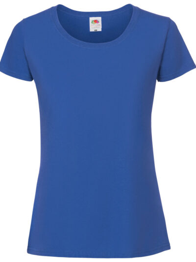 Fruit Of The Loom Ladies' Ring Spun Premium T-Shirt Royal