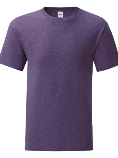 Fruit Of The Loom Men's Iconic 150 Tee Heather Purple