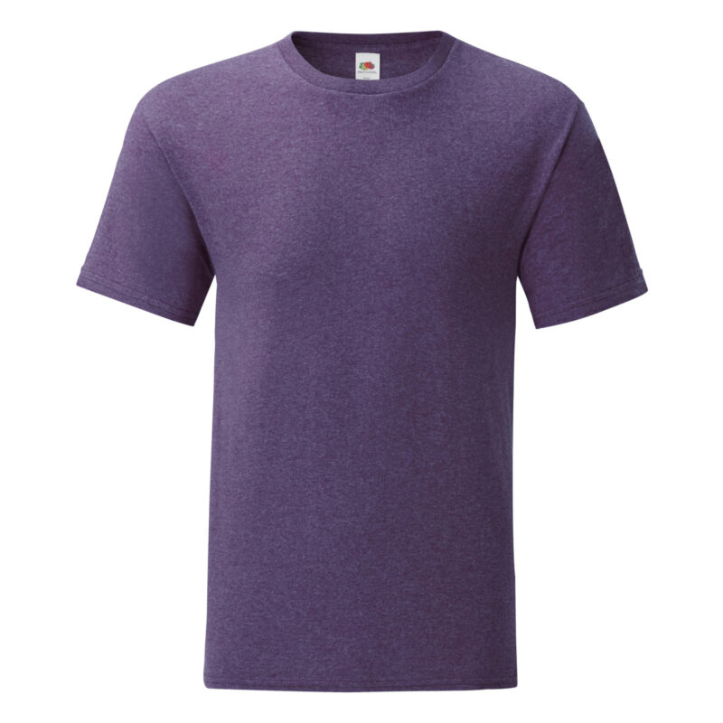 Fruit Of The Loom Men's Iconic 150 Tee Heather Purple