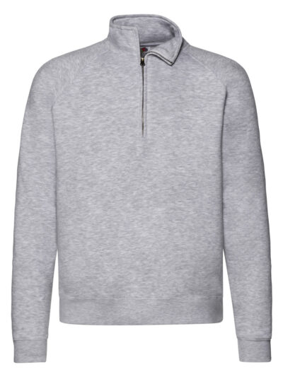 Fruit Of The Loom Men's Premium Zip Neck Sweat (62032)