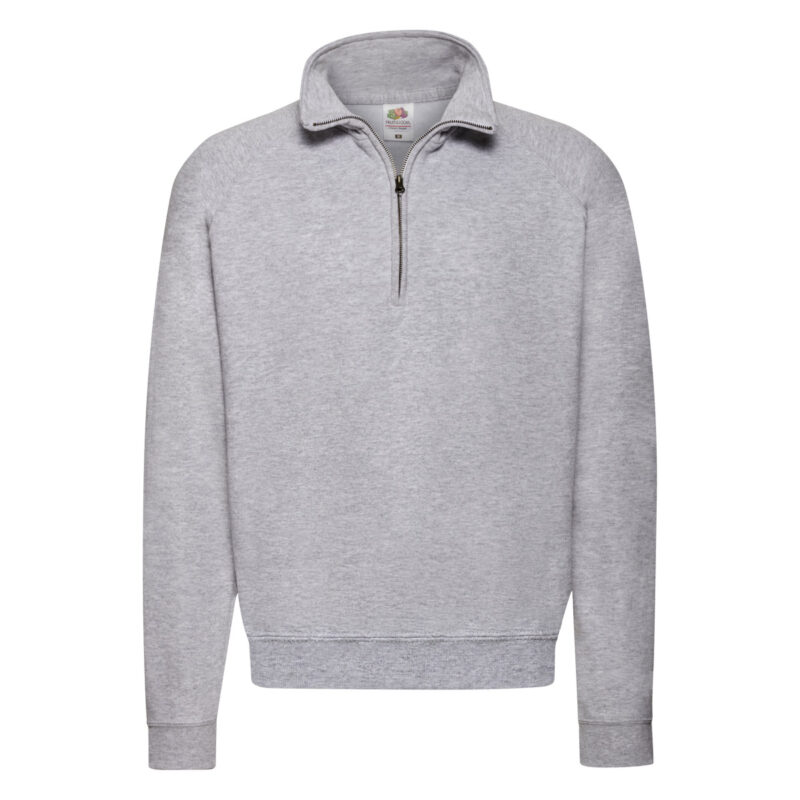 Fruit Of The Loom Men's Classic Zip Neck Sweat (62114)