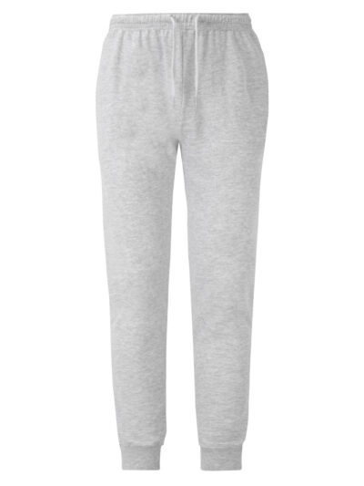 Fruit Of The Loom Lightweight Cuffed Jog Pant Heather Grey