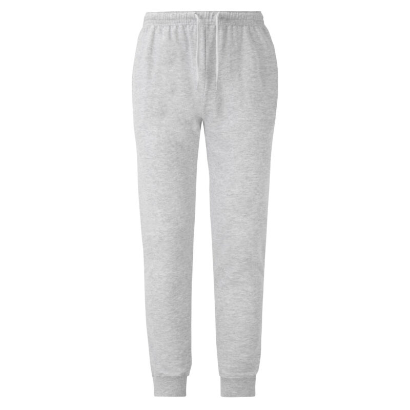 Fruit Of The Loom Lightweight Cuffed Jog Pant Heather Grey