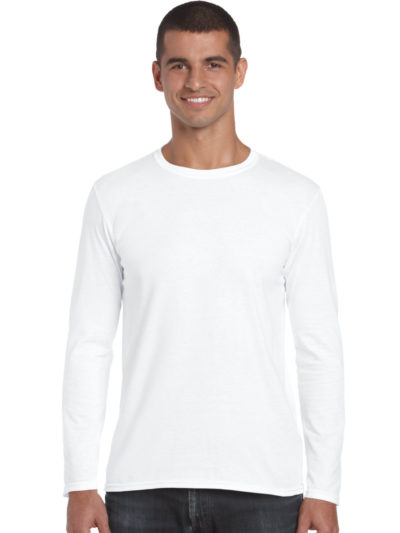 Men's Soft Style Long Sleeve T-Shirt