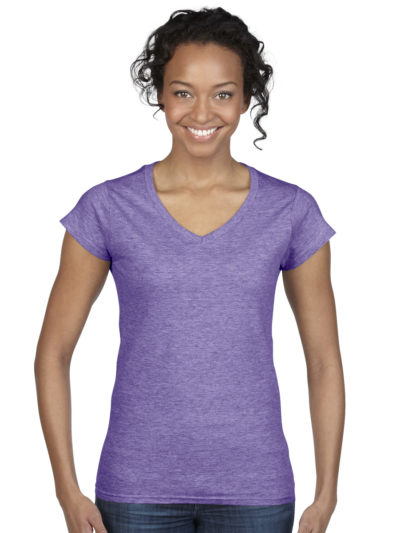 Gildan Ladies Soft Style V-Neck T-Shirt