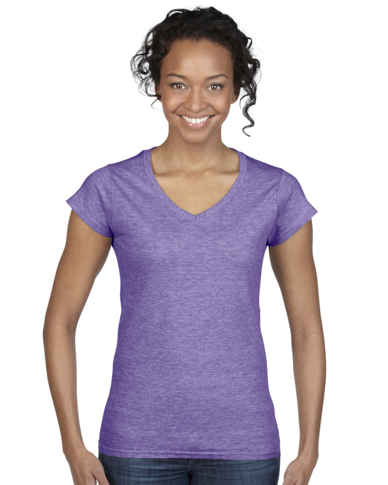 Gildan Ladies Soft Style V-Neck T-Shirt