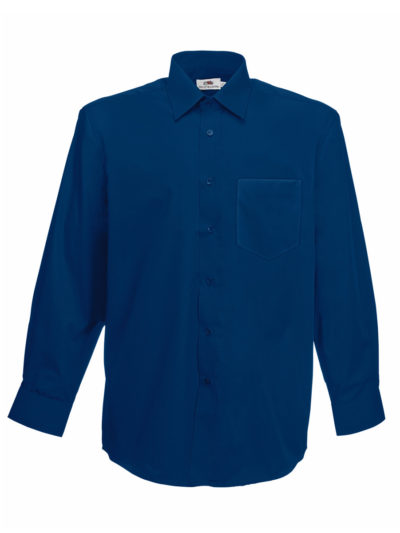 Men's Long Sleeve Poplin Shirt