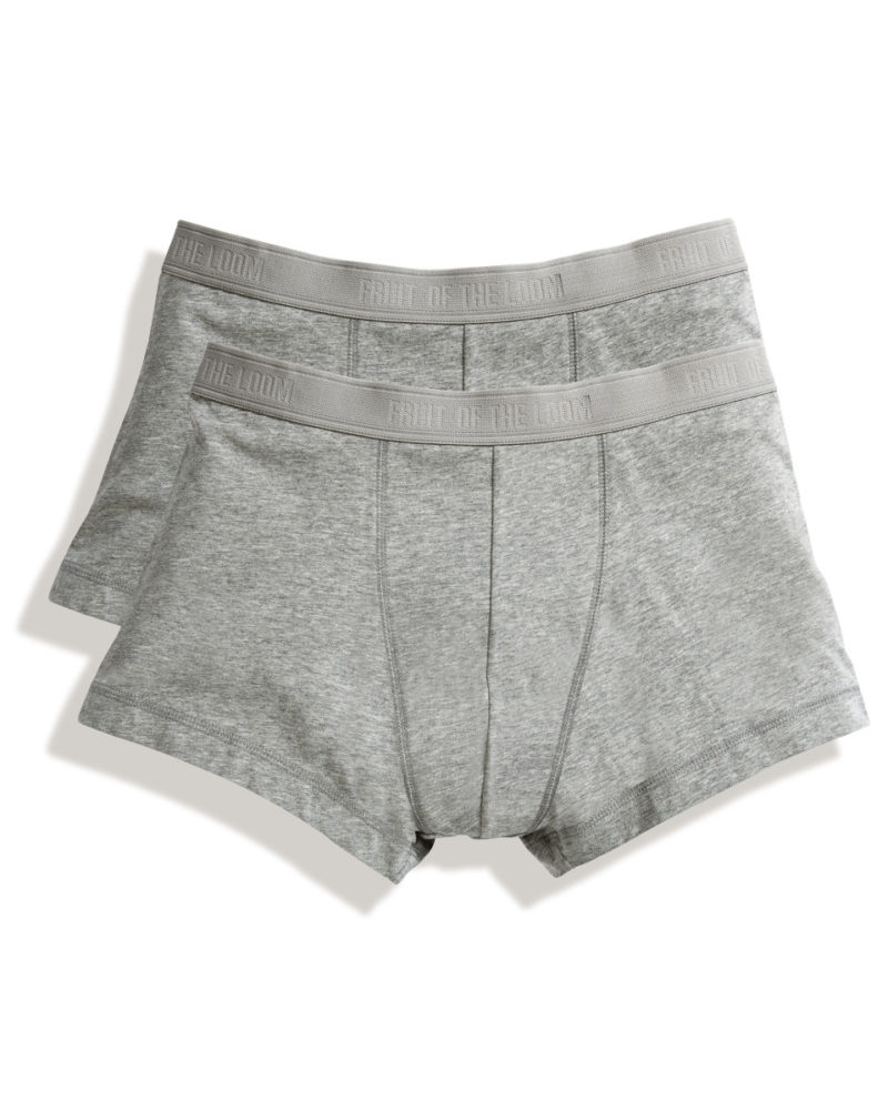 FOTL Mens Classic Shorty (2 Pack)