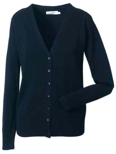 Ladies' V-neck Knitted Cardigan