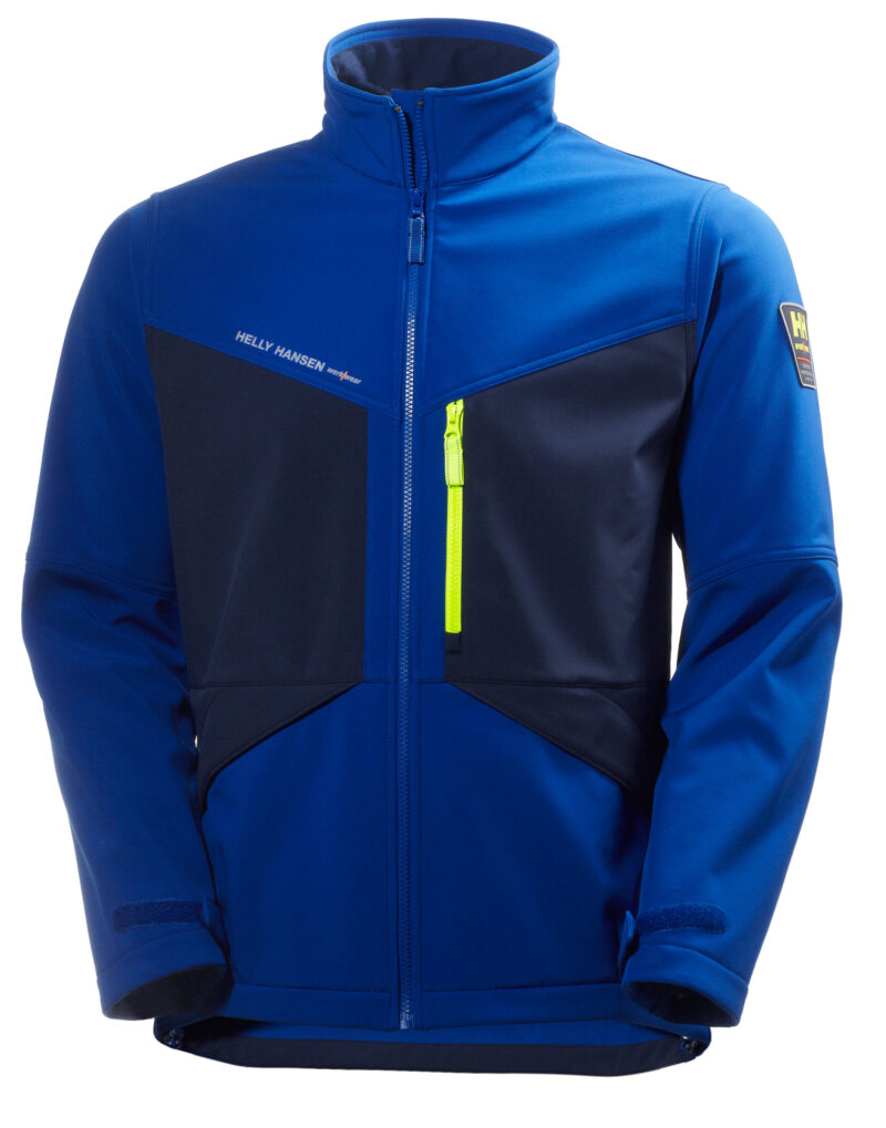 Helly Hansen Aker Softshell Cobalt Blue and Evening Blue