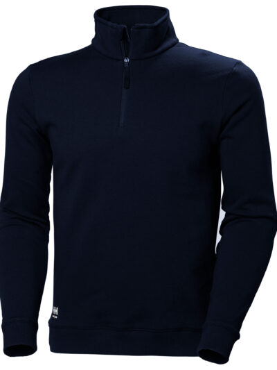 Helly Hansen Manchester Half Zip Sweatshirt Navy Blue