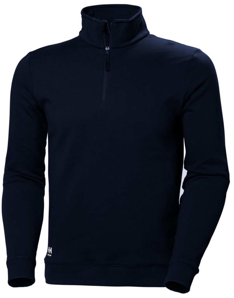 Helly Hansen Manchester Half Zip Sweatshirt Navy Blue