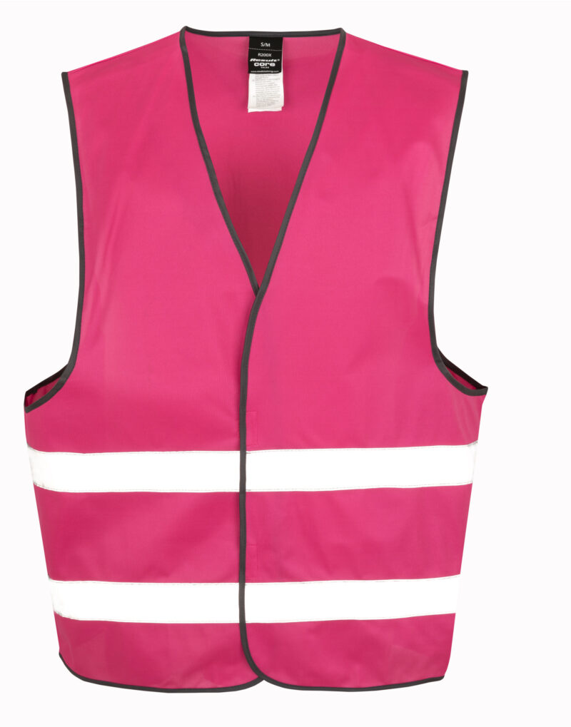 Result Safeguard Enhance Visibility Vest Raspberry