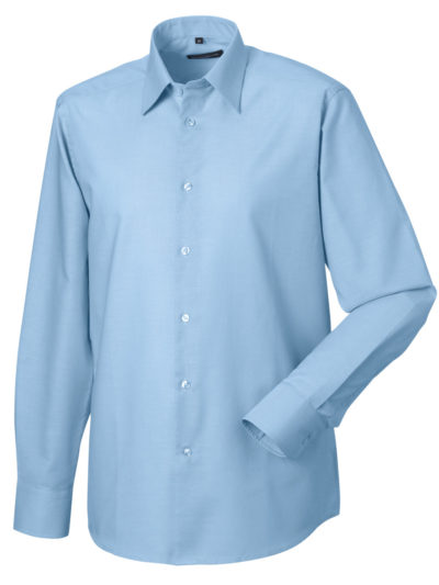 Men's Long Sleeve Easy Care Tailored Oxford Shirt