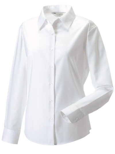 Ladies' Long Sleeve Easy Care Oxford Shirt