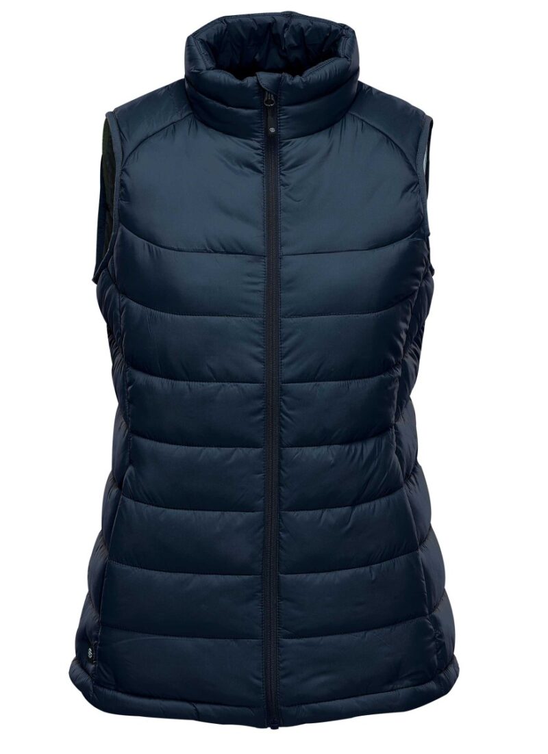 Stormtech Women's Stavanger Thermal Vest Navy and Graphite