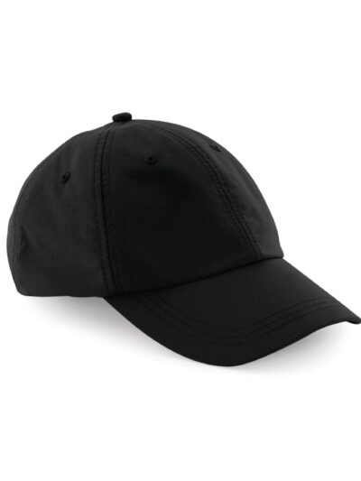 Beechfield Outdoor 6 Panel Cap Black