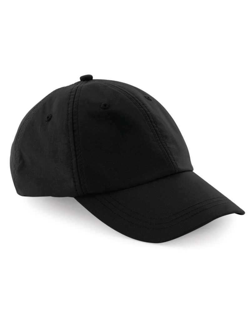 Beechfield Outdoor 6 Panel Cap Black