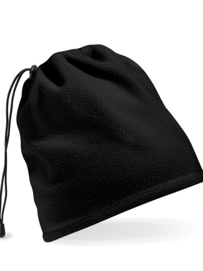 Beechfield Suprafleece® Snood/Hat Combo Black