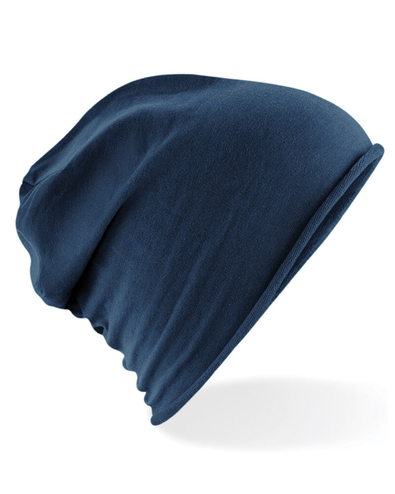 Beechfield Jersey Beanie Navy Blue