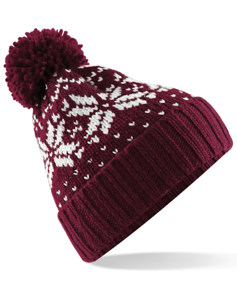 Beechfield Fair Isle Snowstar® Beanie (B456)