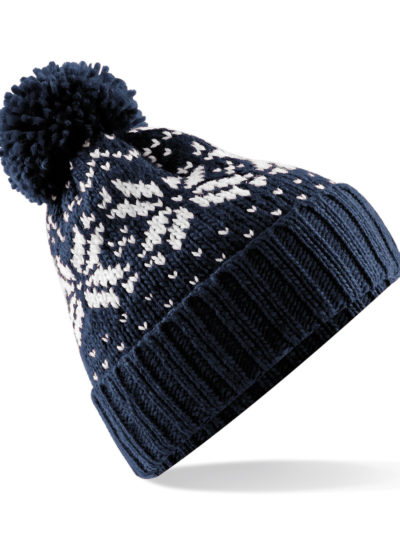 Beechfield Fair Isle Snowstar Beanie