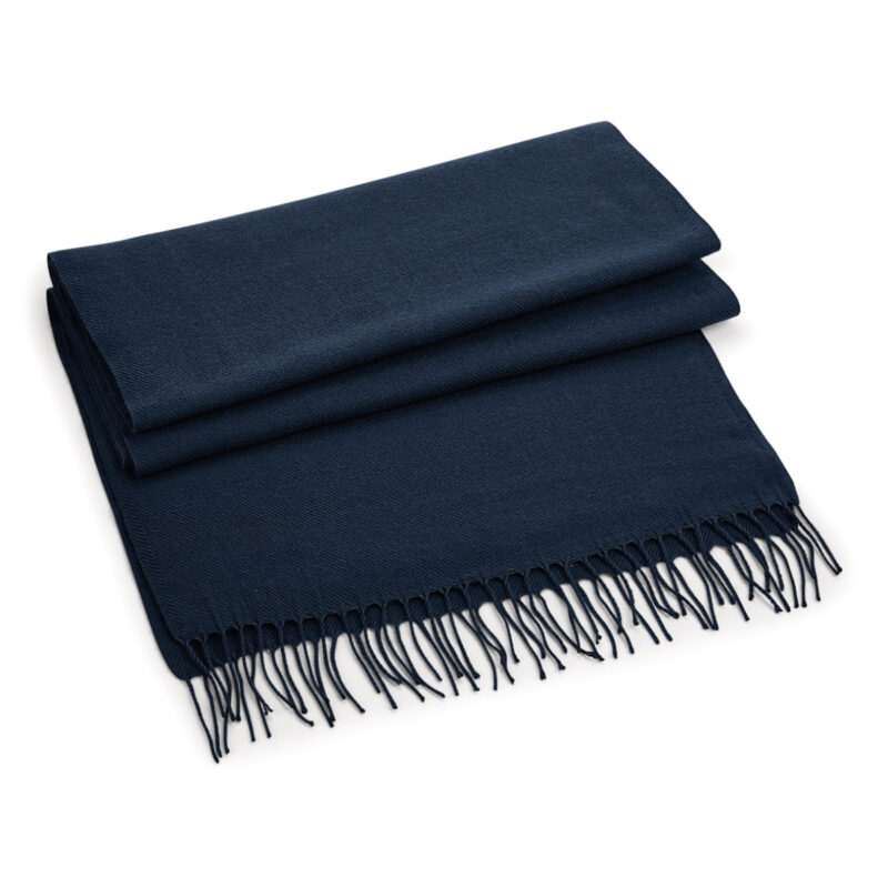 Beechfield Classic Woven Scarf French Navy