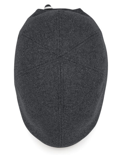 Beechfield Melton Wool Ivy Cap Charcoal Marl