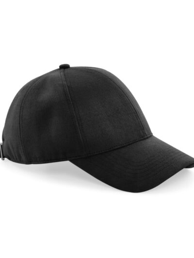 Beechfield Faux Suede 6 Panel Cap Black