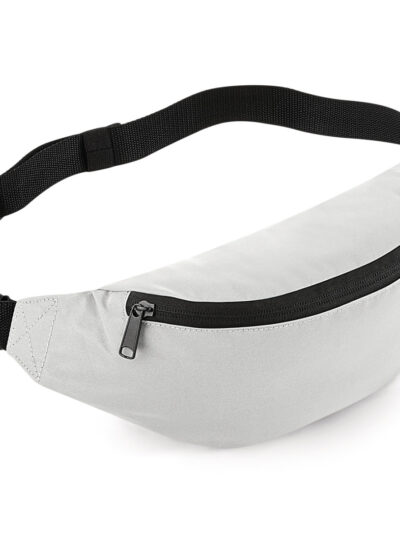 Bagbase Reflective Belt Bag Silver Reflective