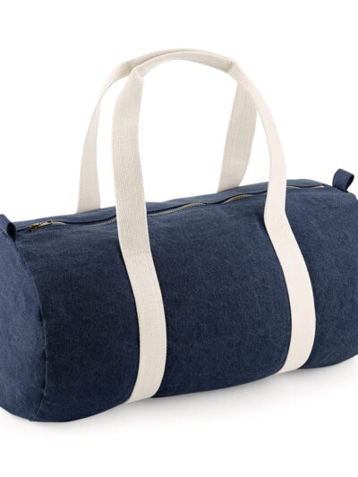 Bagbase Denim Barrel Bag Denim Blue