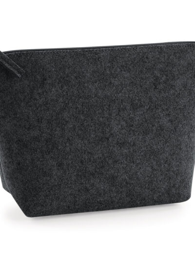 Bagbase Felt Accessory Bag Charcoal Melange