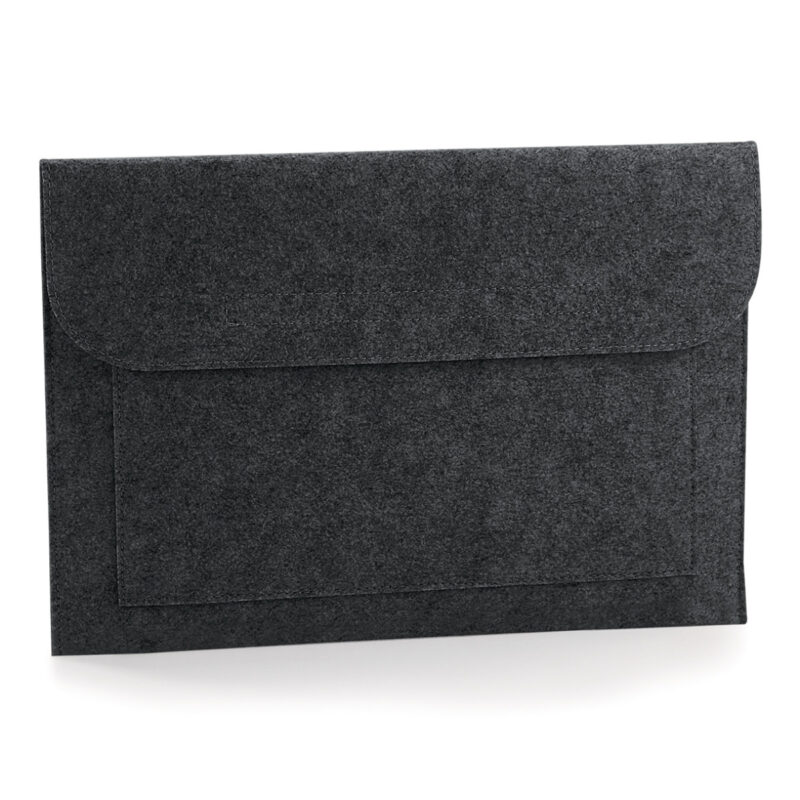 Bagbase Felt Laptop/ Document Slip Charcoal Melange