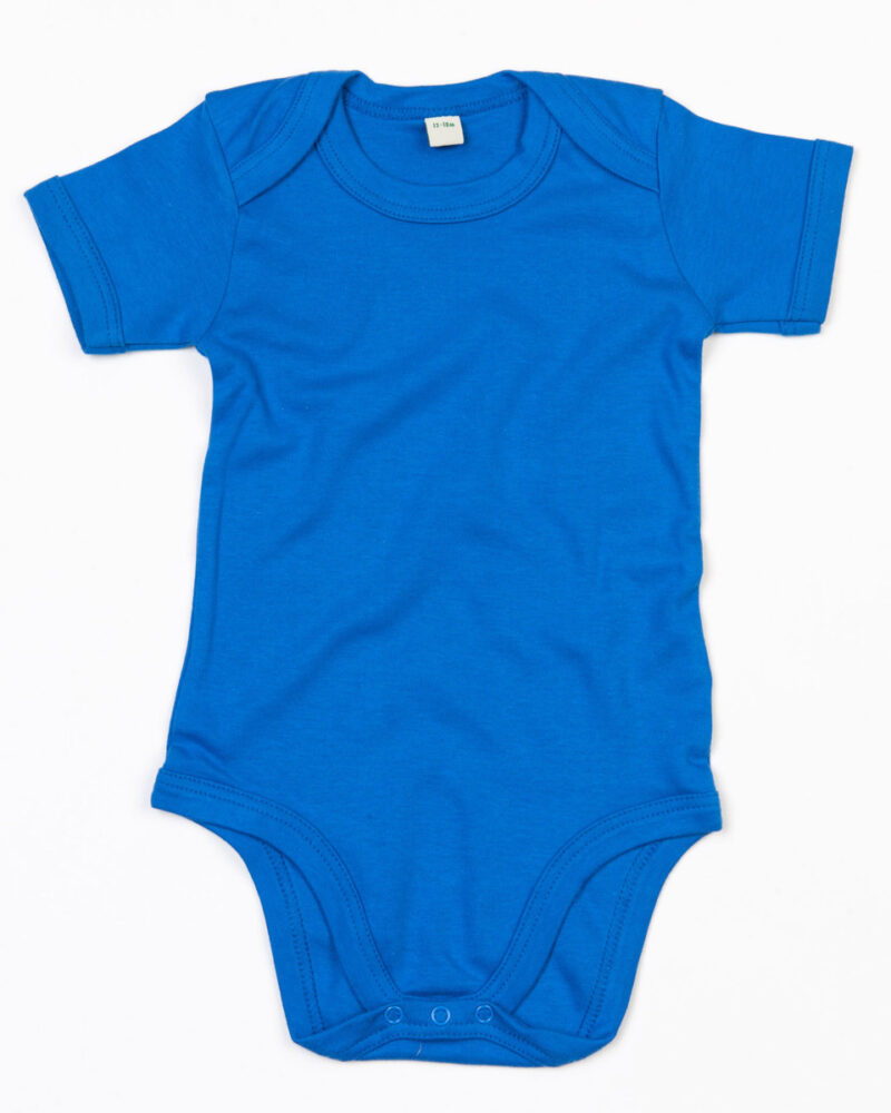 Babybugz Baby Bodysuit Organic Cobalt Blue