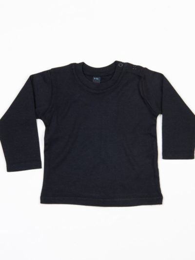 Babybugz Baby Long Sleeve T-Shirt Black