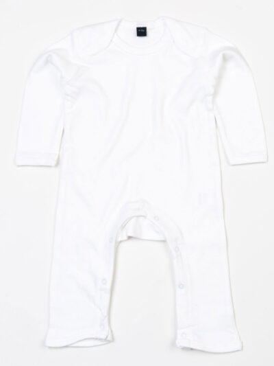 Babybugz Baby Rompasuit White