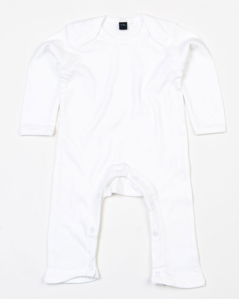 Babybugz Baby Rompasuit White