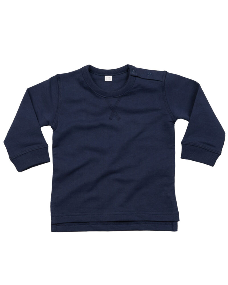 Babybugz Baby Sweatshirt Nautical Navy