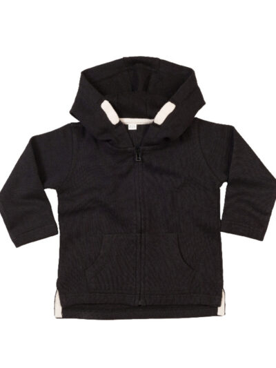 Babybugz Baby Hoodie Black