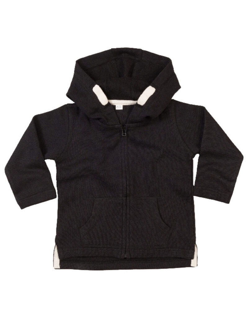 Babybugz Baby Hoodie Black