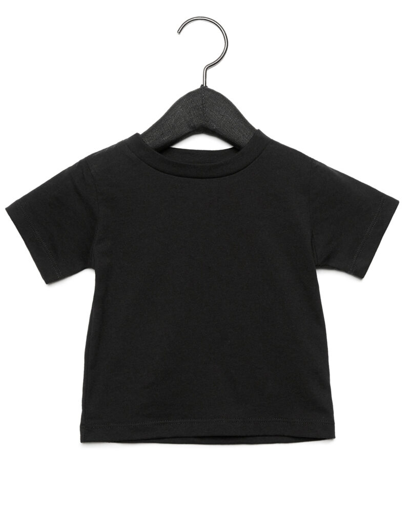 Bella Baby Jersey Short Sleeve Tee Black