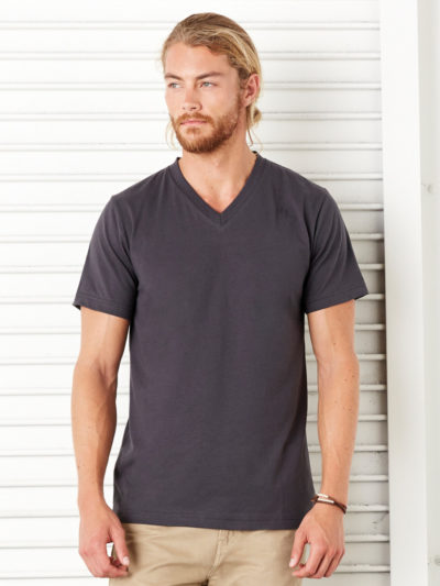 Canvas Men's Jersey S/S Vneck Tee