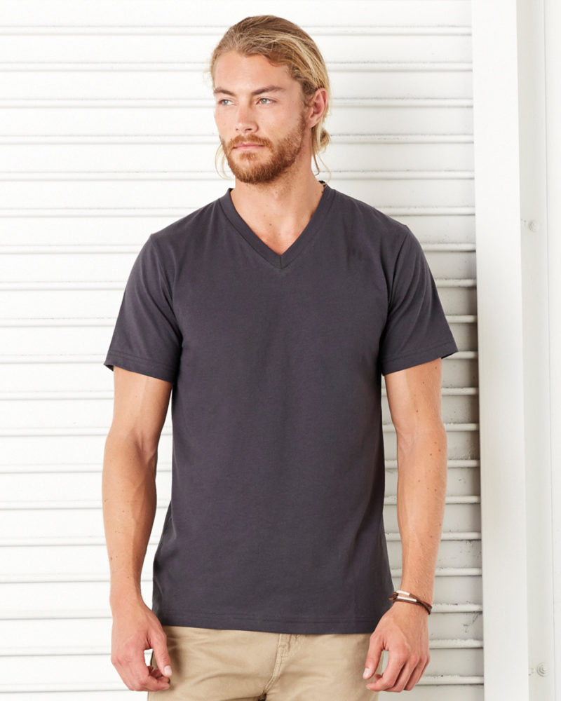 Canvas Men's Jersey S/S Vneck Tee