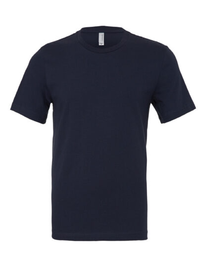 Bella Men's Jersey Heavyweight Crew Tee Navy Blue